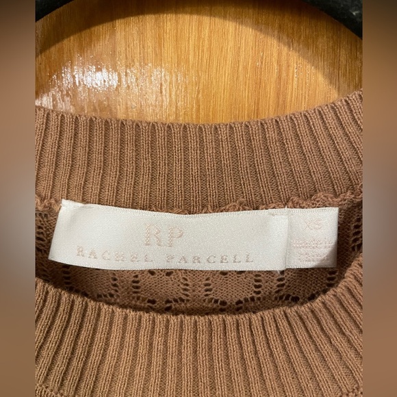 Rachel Parcell Pointelle Ruffle Sweater - Picture 6 of 7